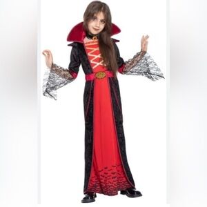 Costume vampire/witch girls size 6/6x dress up